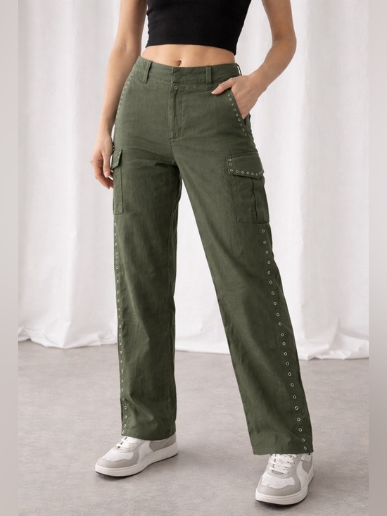 10 Crosby Derek Lam Pants - Derek Lam 10 Crosby Grommet Cargo Pants